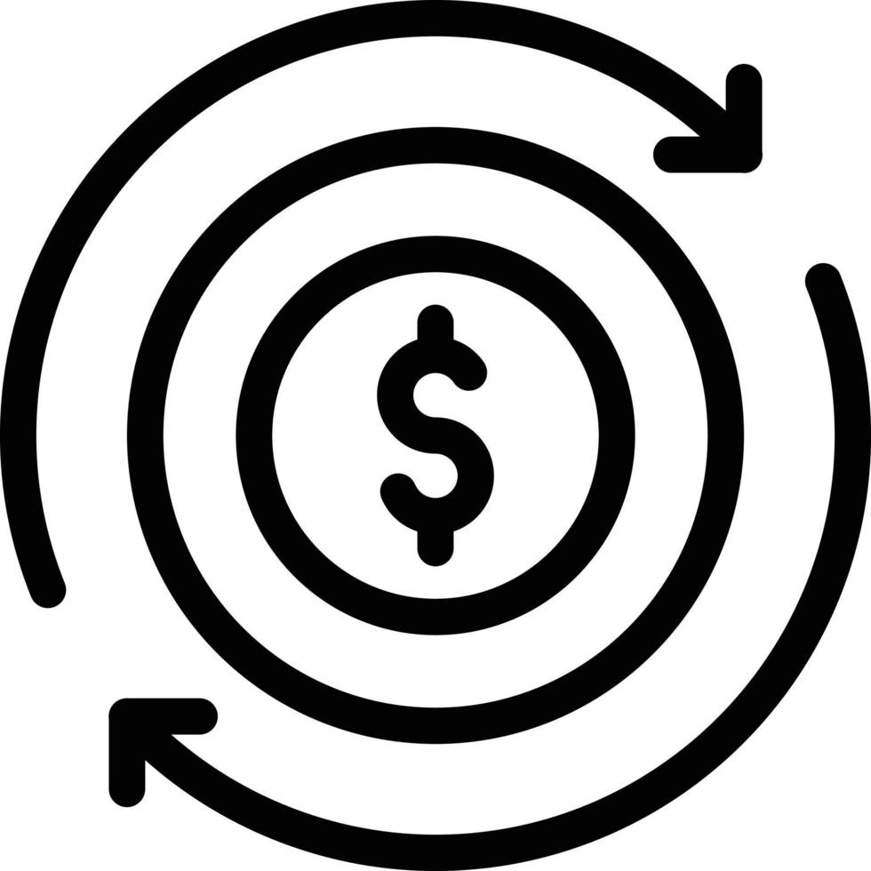 Dollar exchanger vector illustration on a background.Premium quality symbols.vector icons for concept and graphic design.