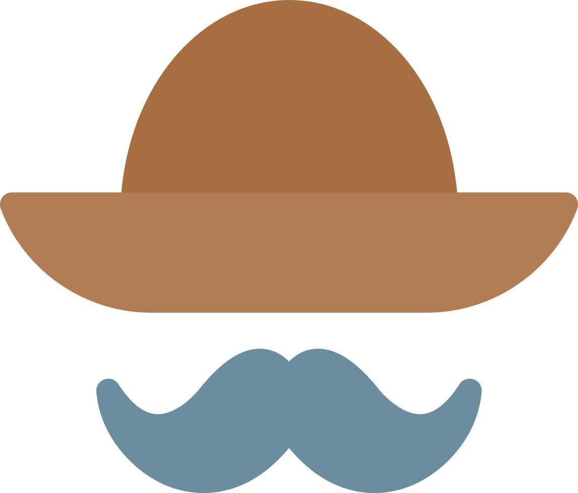 sombrero vector illustration on a background.Premium quality symbols.vector icons for concept and graphic design.