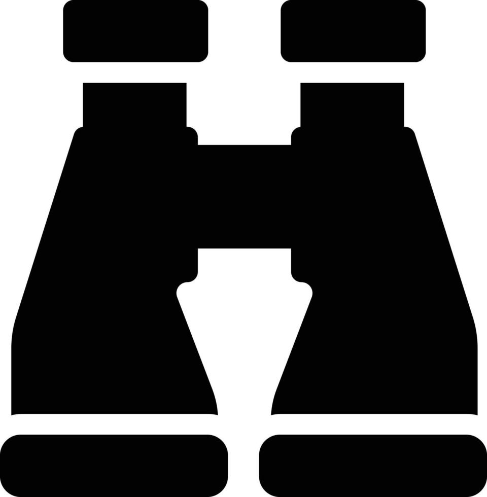 ilustración vectorial binocular en un fondo. símbolos de calidad premium. iconos vectoriales para concepto y diseño gráfico. vector