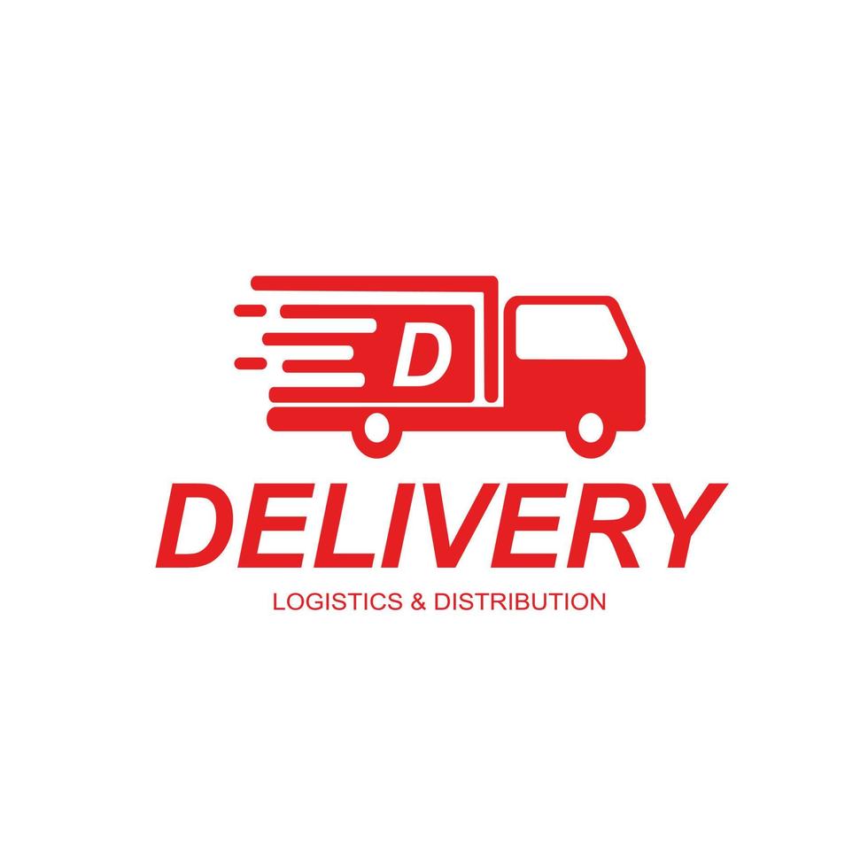 DELIVERY logo design vector, Modern DELIVERY logo template vector