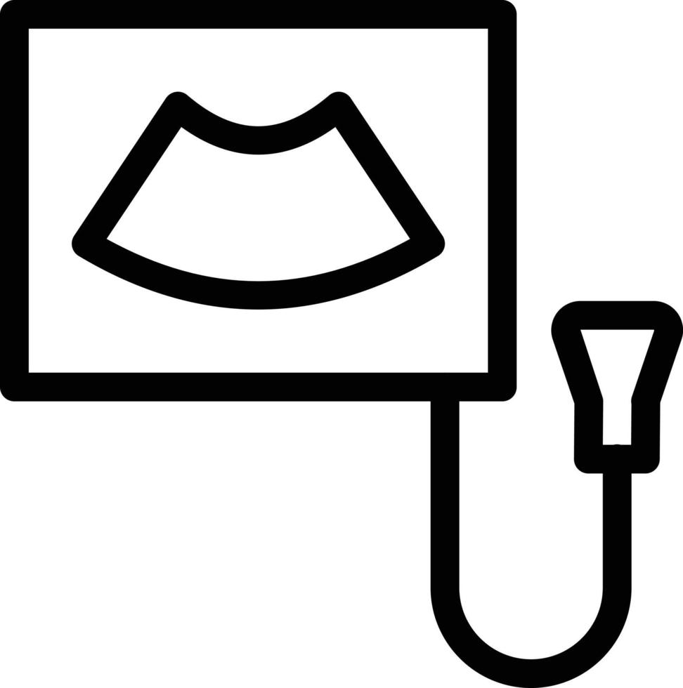 ultrasound vector illustration on a background.Premium quality symbols.vector icons for concept and graphic design.