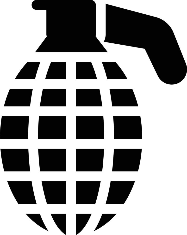 grenade vector illustration on a background.Premium quality symbols.vector icons for concept and graphic design.