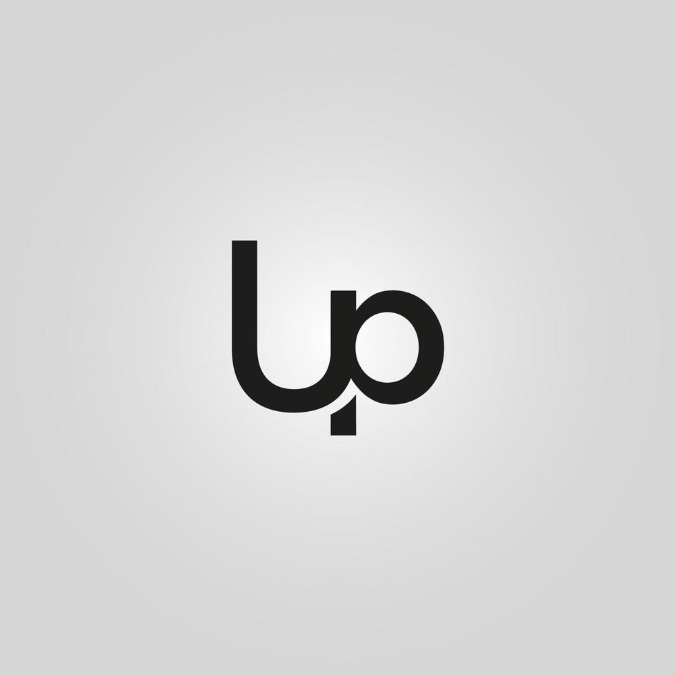 up logo design free vector template