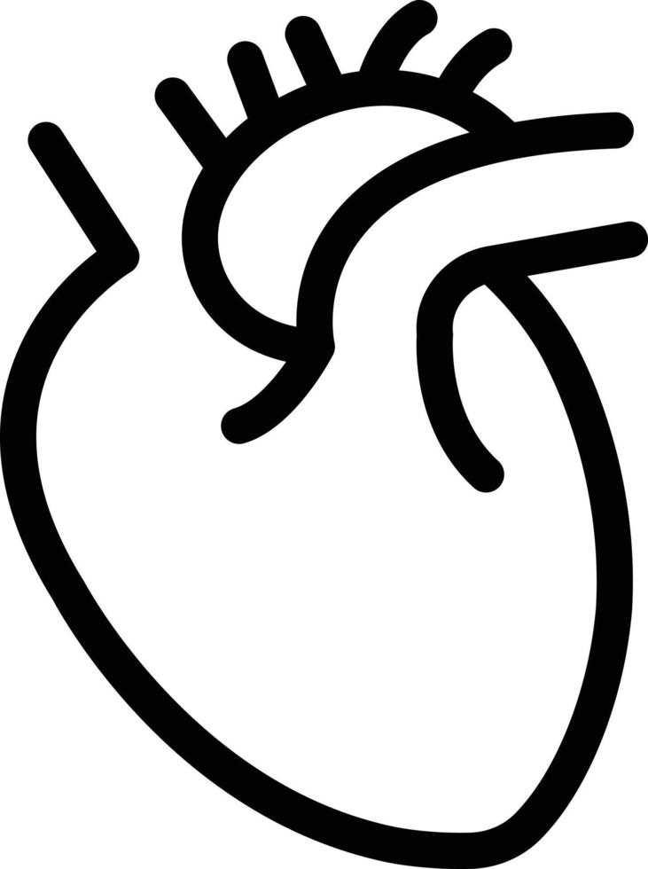 ilustración de vector de corazón en un fondo. símbolos de calidad premium. iconos vectoriales para concepto y diseño gráfico.