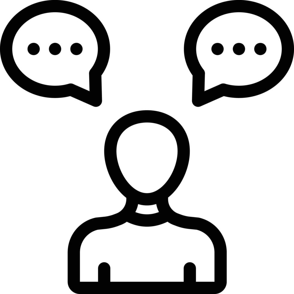 discussion vector illustration on a background.Premium quality symbols.vector icons for concept and graphic design.