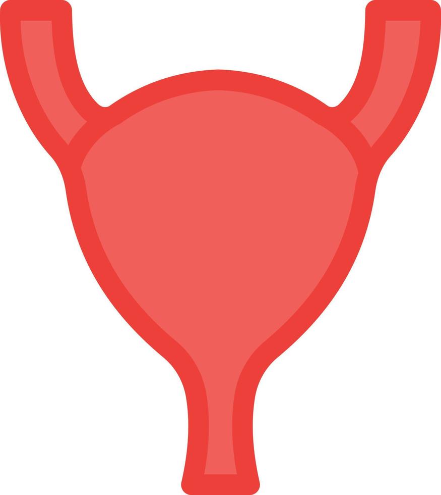 Bladder vector illustration on a background.Premium quality symbols.vector icons for concept and graphic design.