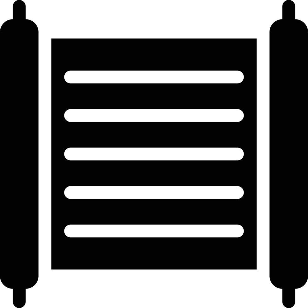 scroll vector illustration on a background.Premium quality symbols.vector icons for concept and graphic design.