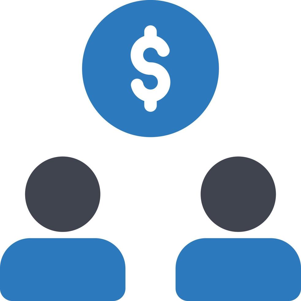 dollar meeting vector illustration on a background.Premium quality symbols.vector icons for concept and graphic design.