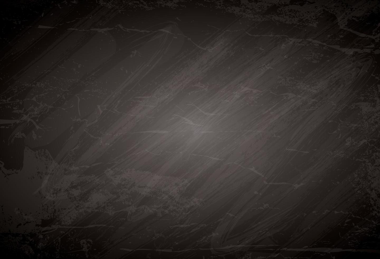 Black chalkboard background grunge texture. vector