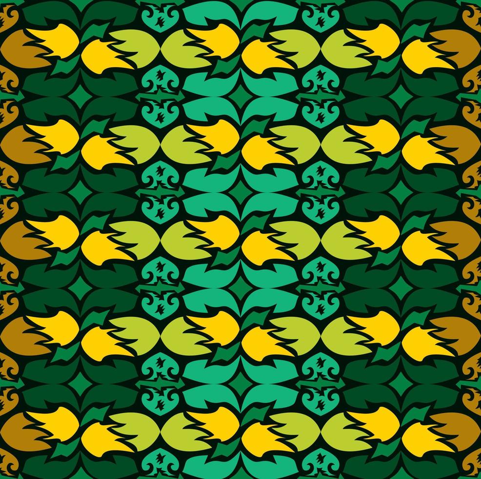 seamless patern of dayak ethnic pattern.traditional Indonesian fabric motif.borneo pattern. vector design inspiration. Creative textile for fashion or cloth