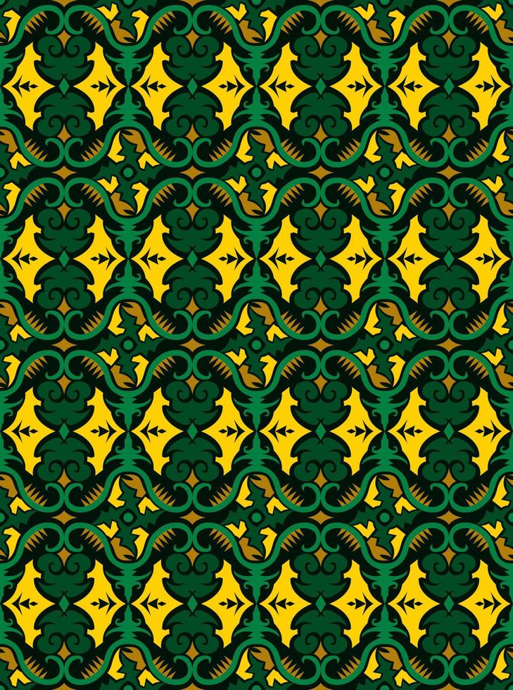 seamless patern of dayak ethnic pattern.traditional Indonesian fabric motif.borneo pattern. vector design inspiration. Creative textile for fashion or cloth