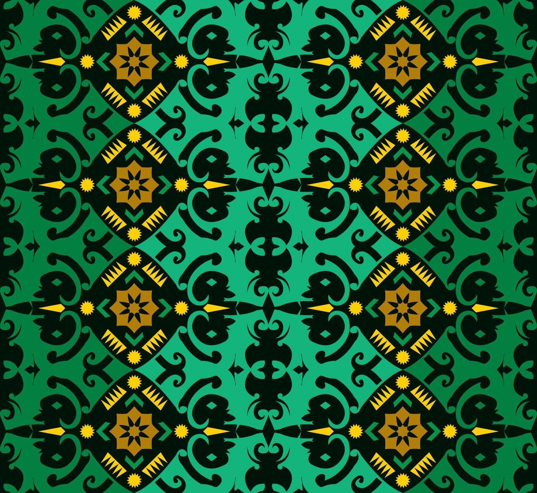 seamless patern of dayak ethnic pattern.traditional Indonesian fabric motif.borneo pattern. vector design inspiration. Creative textile for fashion or cloth