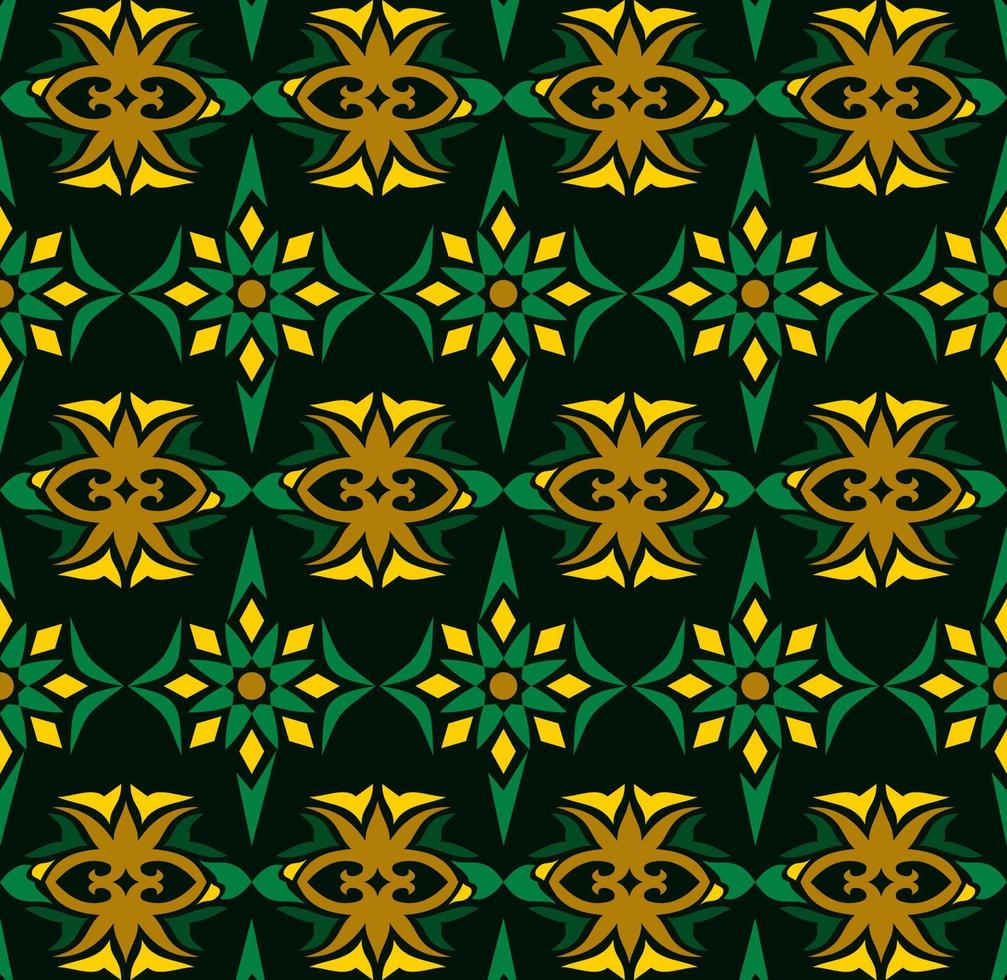 seamless patern of dayak ethnic pattern.traditional Indonesian fabric motif.borneo pattern. vector design inspiration. Creative textile for fashion or cloth