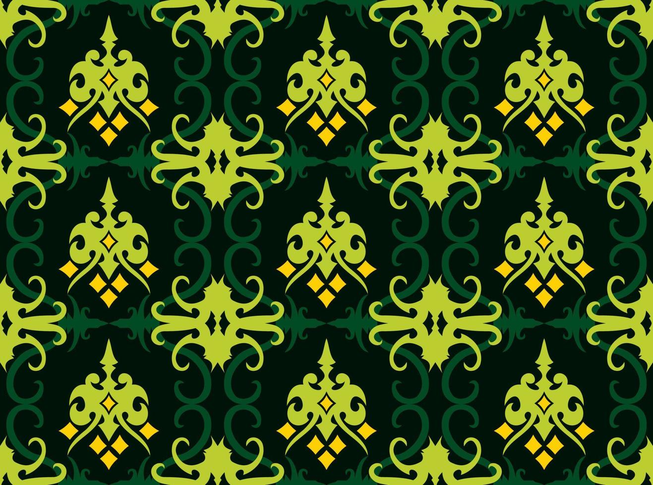 seamless patern of dayak ethnic pattern.traditional Indonesian fabric motif.borneo pattern. vector design inspiration. Creative textile for fashion or cloth