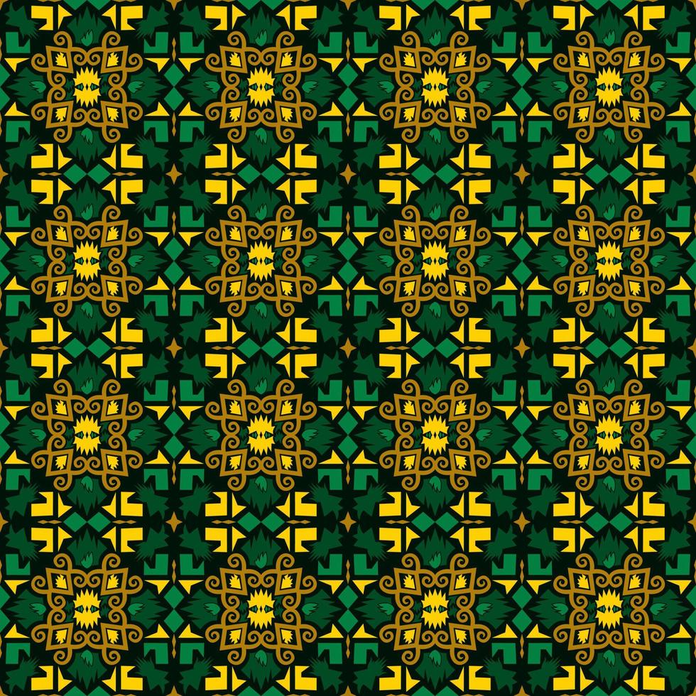seamless patern of dayak ethnic pattern.traditional Indonesian fabric motif.borneo pattern. vector design inspiration. Creative textile for fashion or cloth