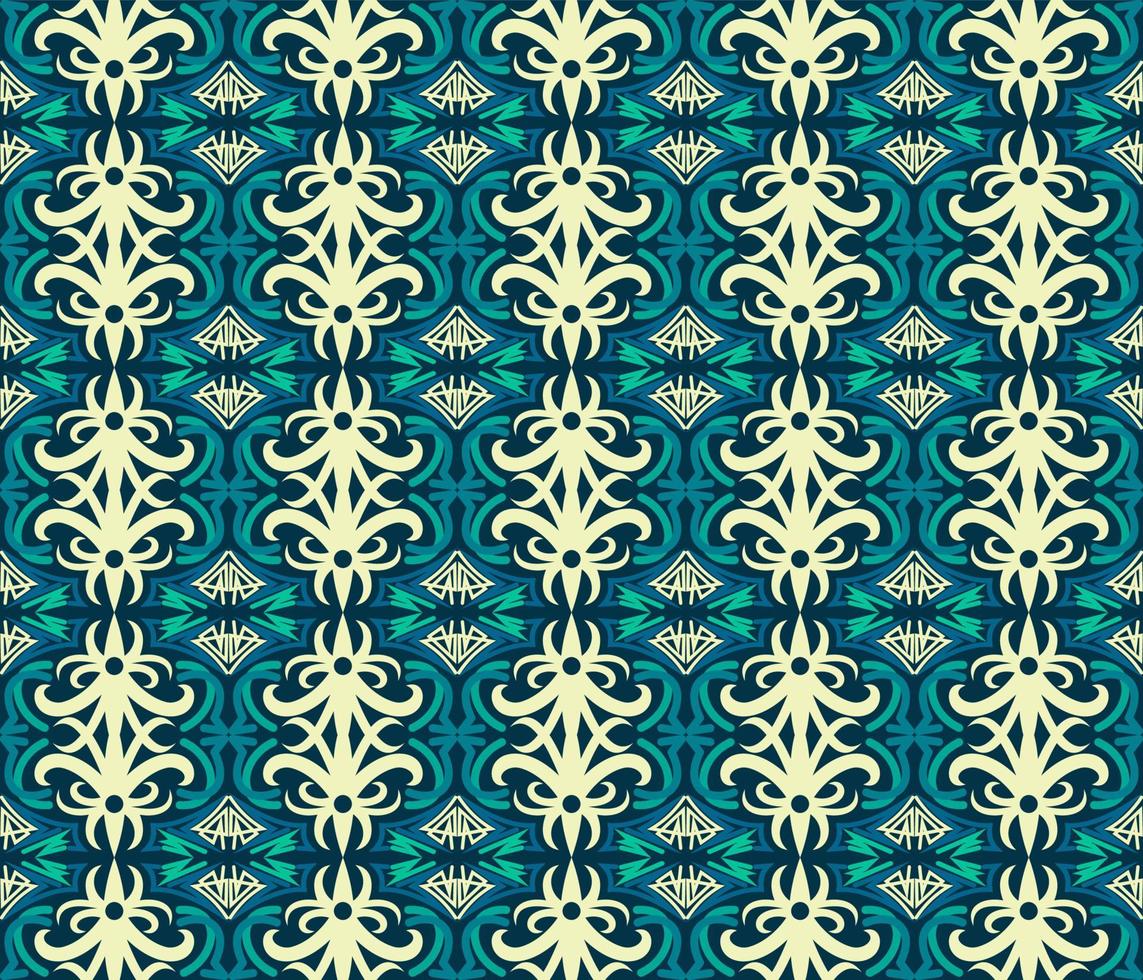 seamless patern of dayak ethnic pattern.traditional Indonesian fabric motif.borneo pattern. vector design inspiration. Creative textile for fashion or cloth