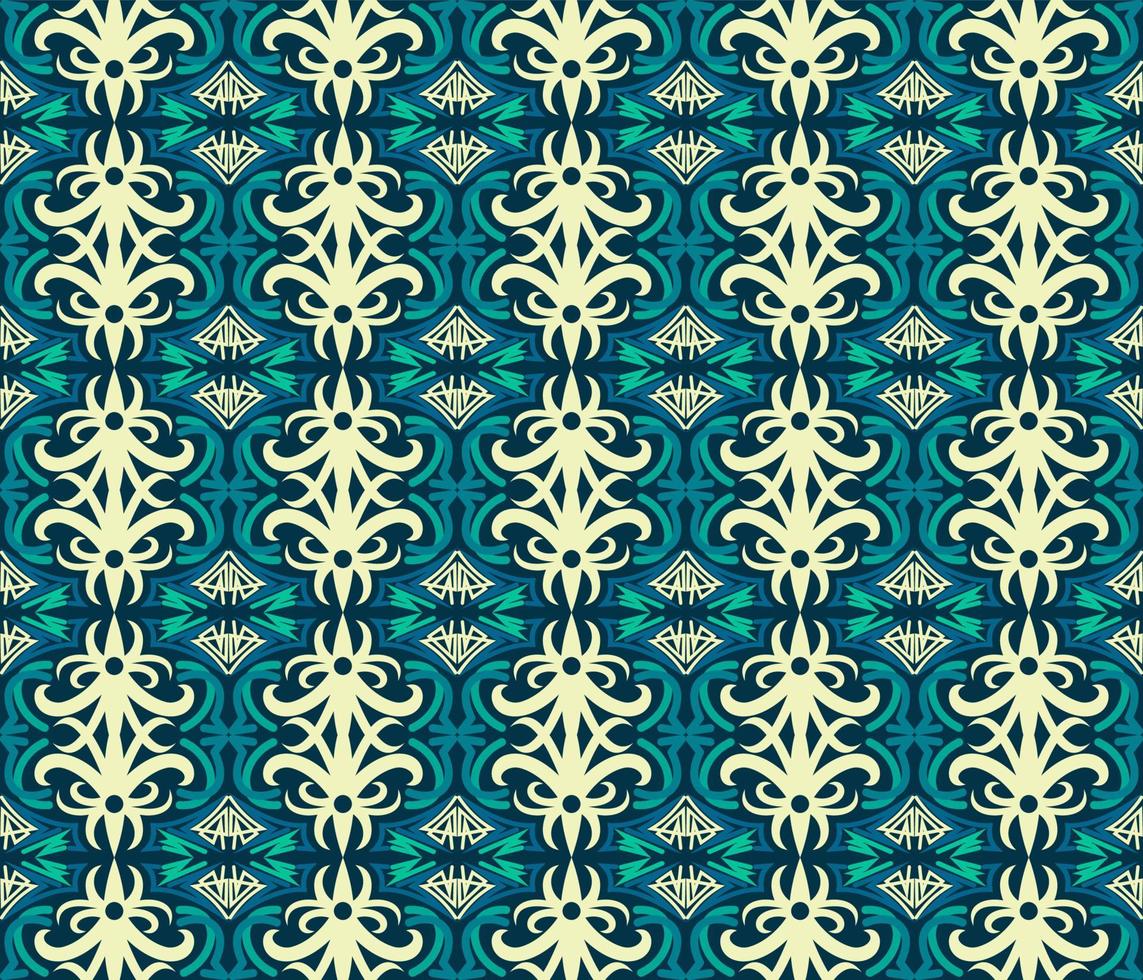 seamless patern of dayak ethnic pattern.traditional Indonesian fabric motif.borneo pattern. vector design inspiration. Creative textile for fashion or cloth