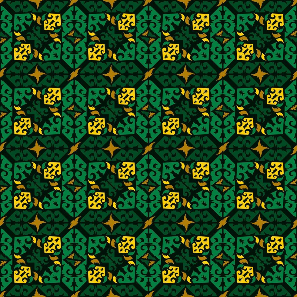 seamless patern of dayak ethnic pattern.traditional Indonesian fabric motif.borneo pattern. vector design inspiration. Creative textile for fashion or cloth
