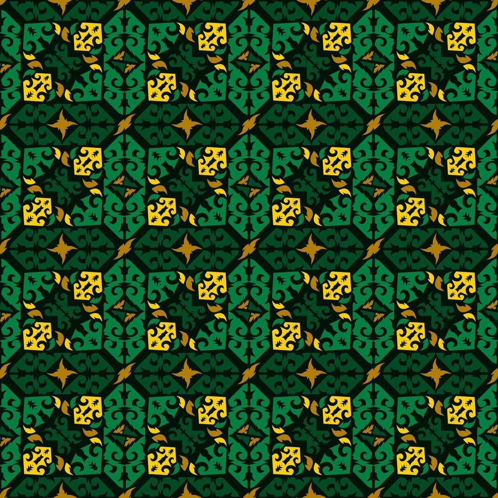 seamless patern of dayak ethnic pattern.traditional Indonesian fabric motif.borneo pattern. vector design inspiration. Creative textile for fashion or cloth