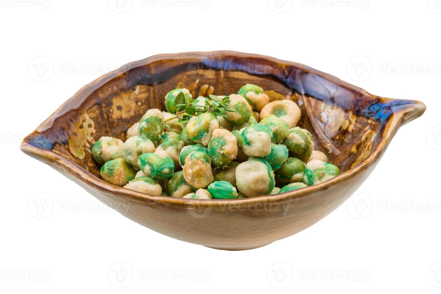 Crispy green peas photo