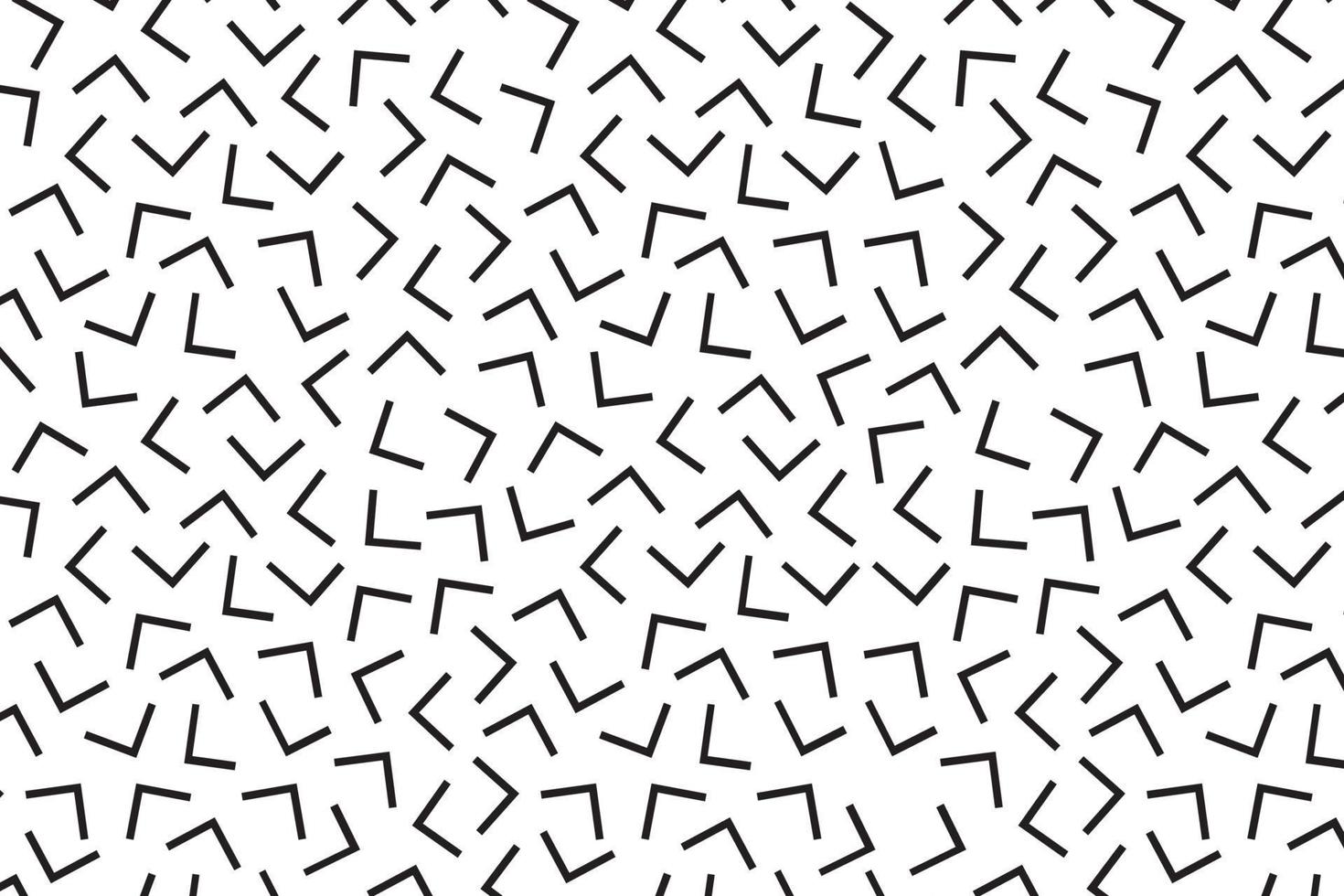 Memphis abstract pattern on white background. Vector illustration