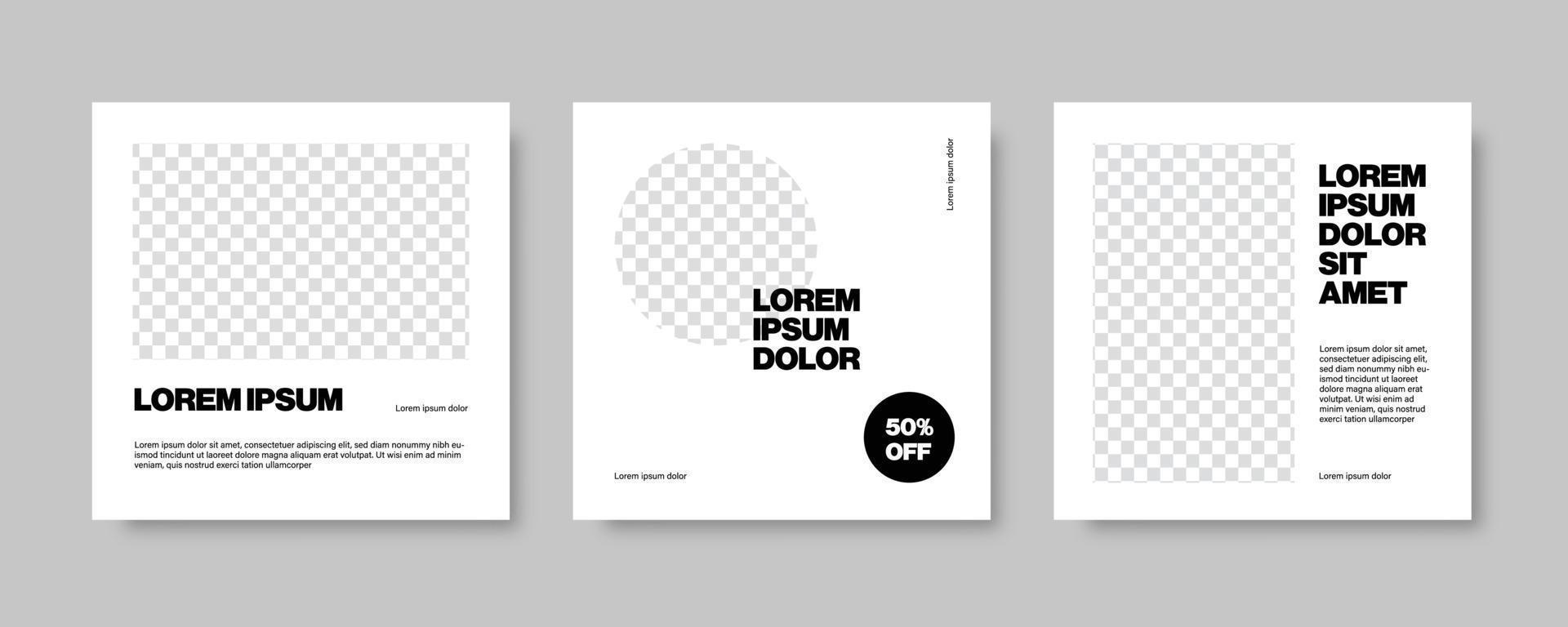 Unique Modern Editable Social Media banner template. Anyone can use this Easy Design Promotion web banner for social media. Modern elegant sales and discount promotions - Vector. vector