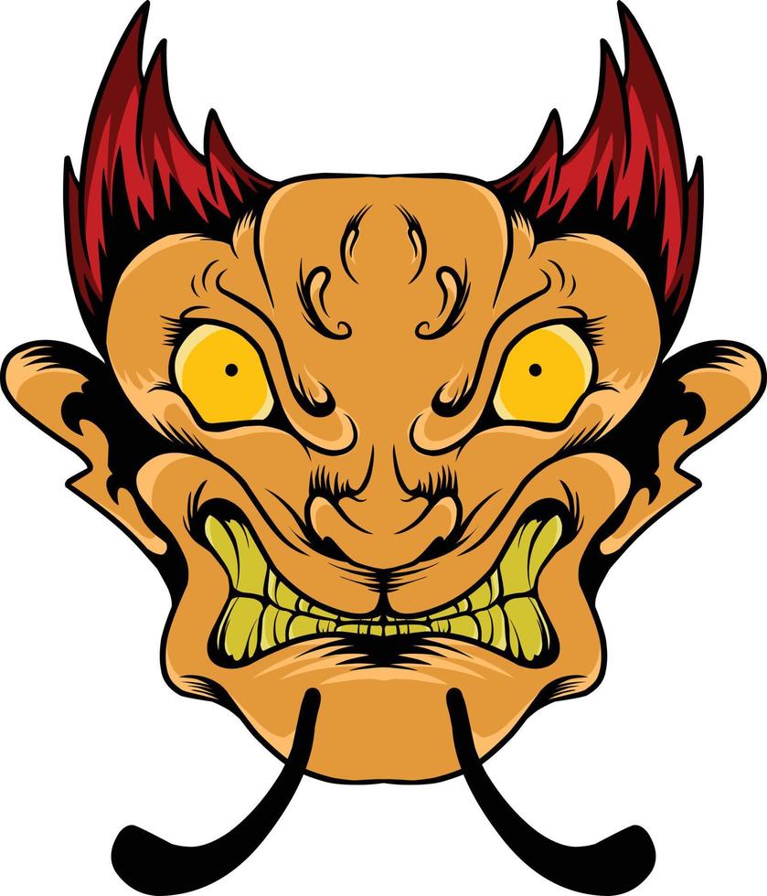 vector of a monster which is very suitable for branding clothes, stickers, advertising, etc