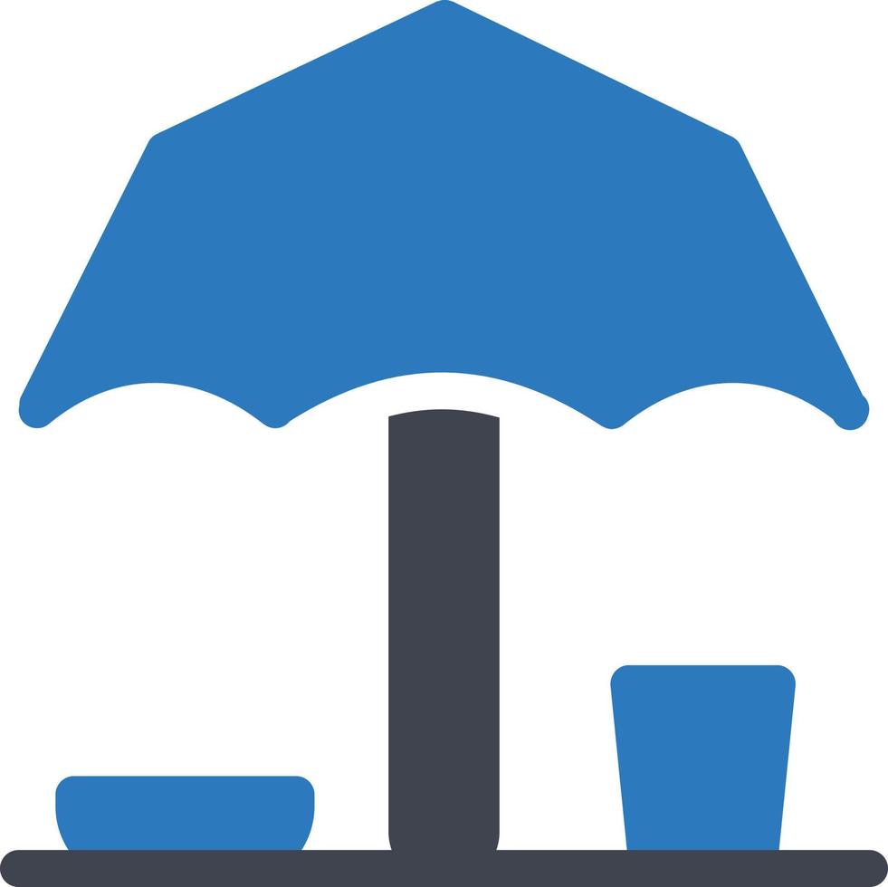 ilustración de vector de paraguas en un fondo. símbolos de calidad premium. iconos vectoriales para concepto y diseño gráfico.