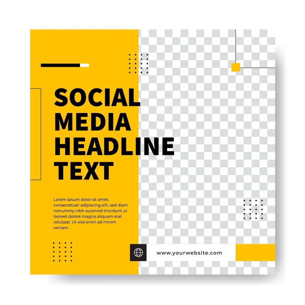 Unique Modern Editable Social Media banner template. Anyone can use this Easy Design Promotion web banner for social media. Modern elegant sales and discount promotions - Vector. vector