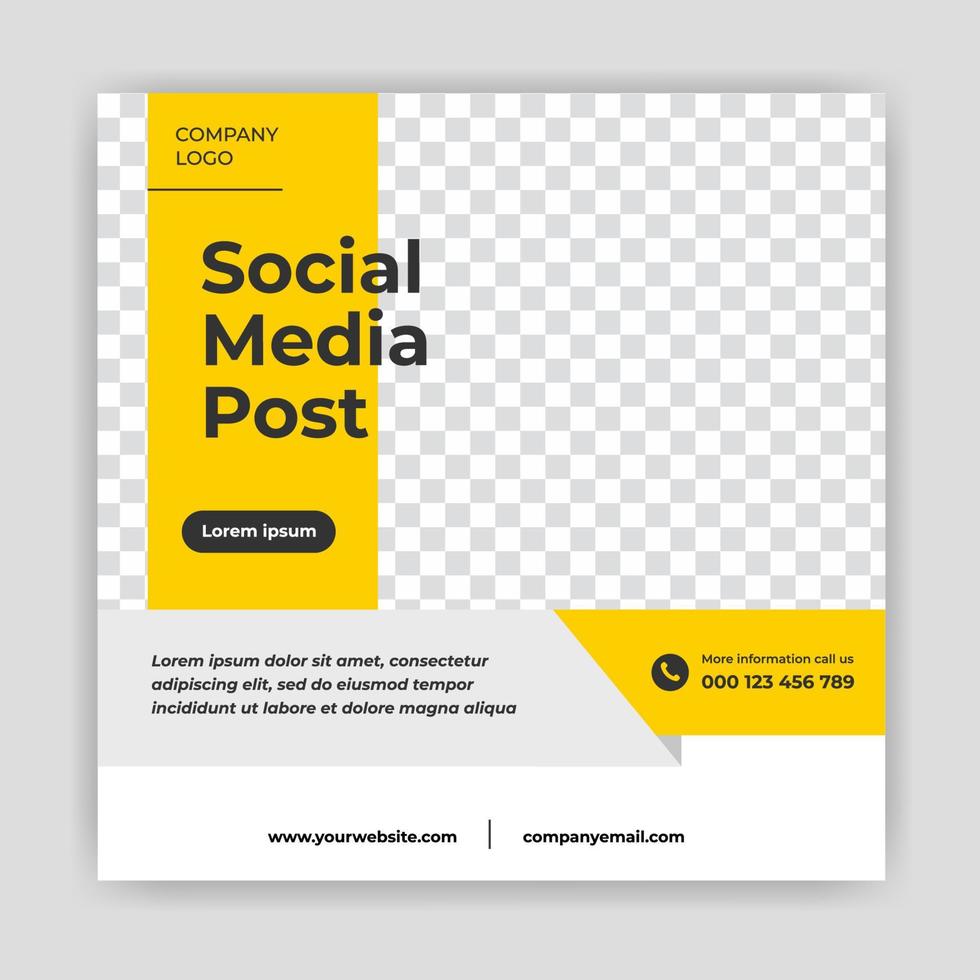 Unique Modern Editable Social Media banner template. Anyone can use this Easy Design Promotion web banner for social media. Modern elegant sales and discount promotions - Vector. vector