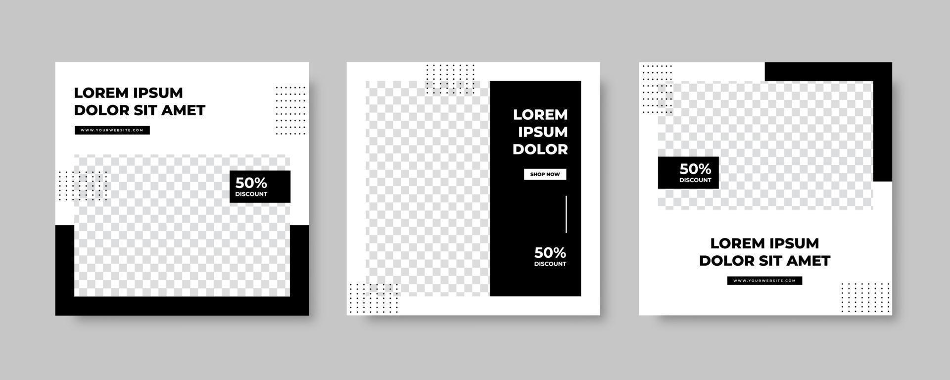 Unique Modern Editable Social Media banner template. Anyone can use this Easy Design Promotion web banner for social media. Modern elegant sales and discount promotions - Vector. vector