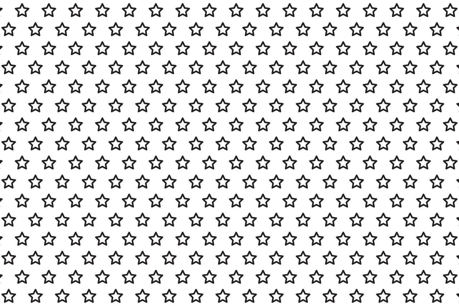 Star pattern with black lines on a white background. Vector illustration
