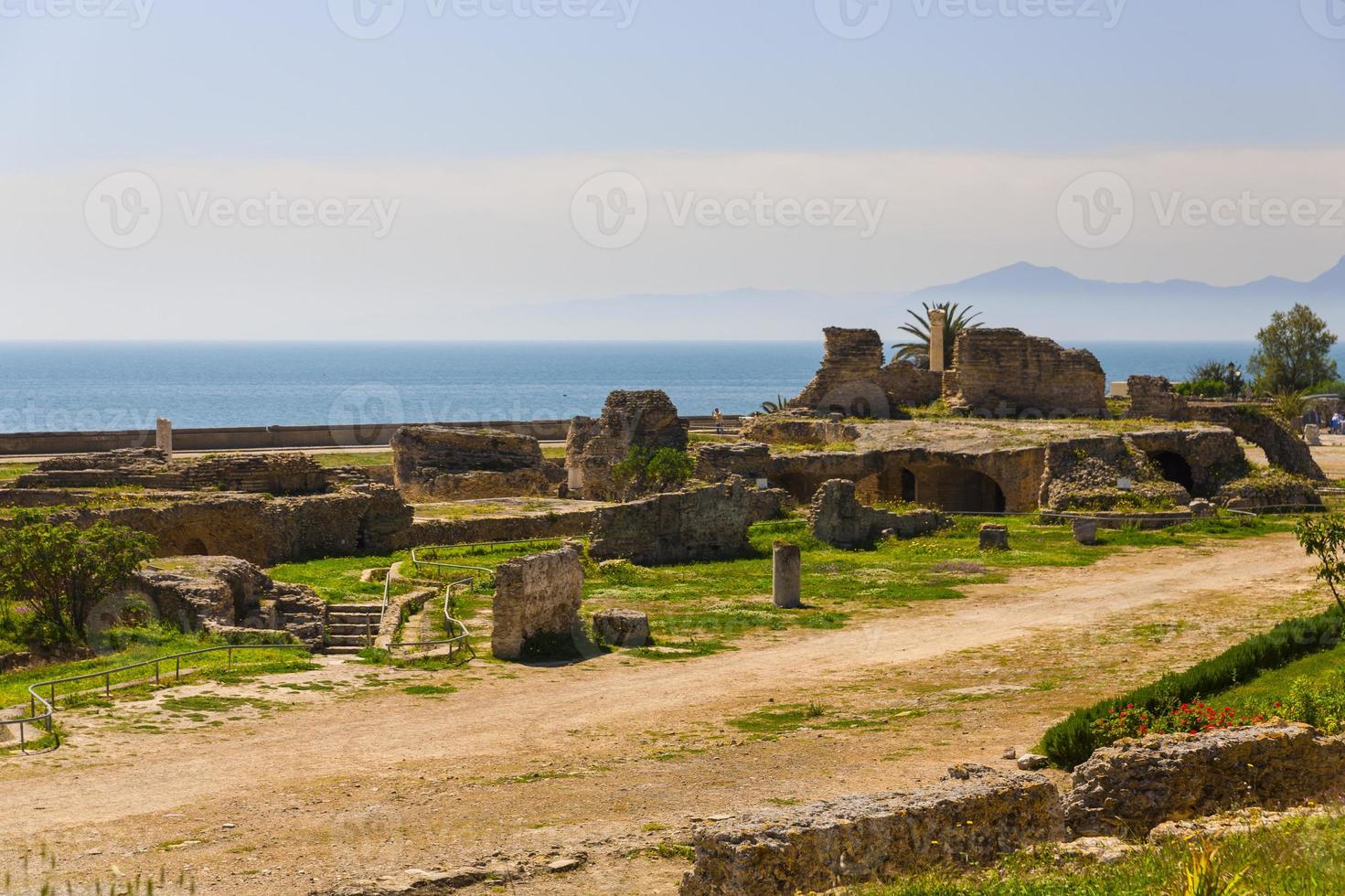 Old Carthage ruins photo