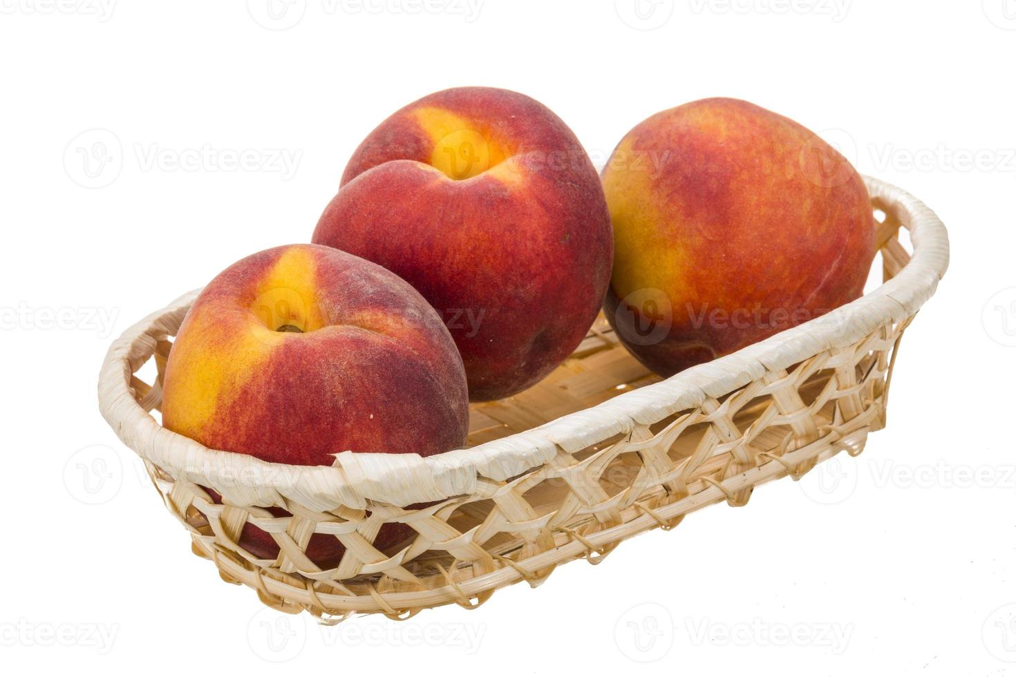 Peaches in the bowl photo