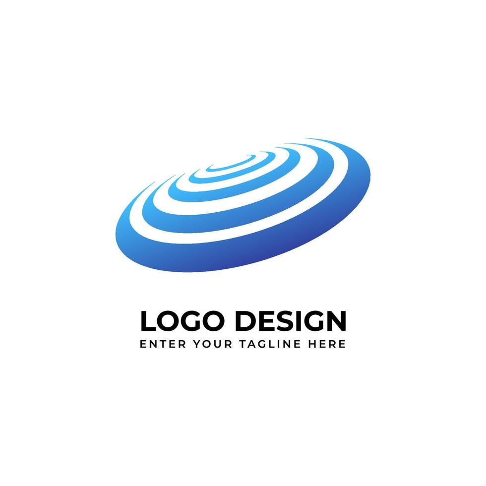 Abstract logo template vector