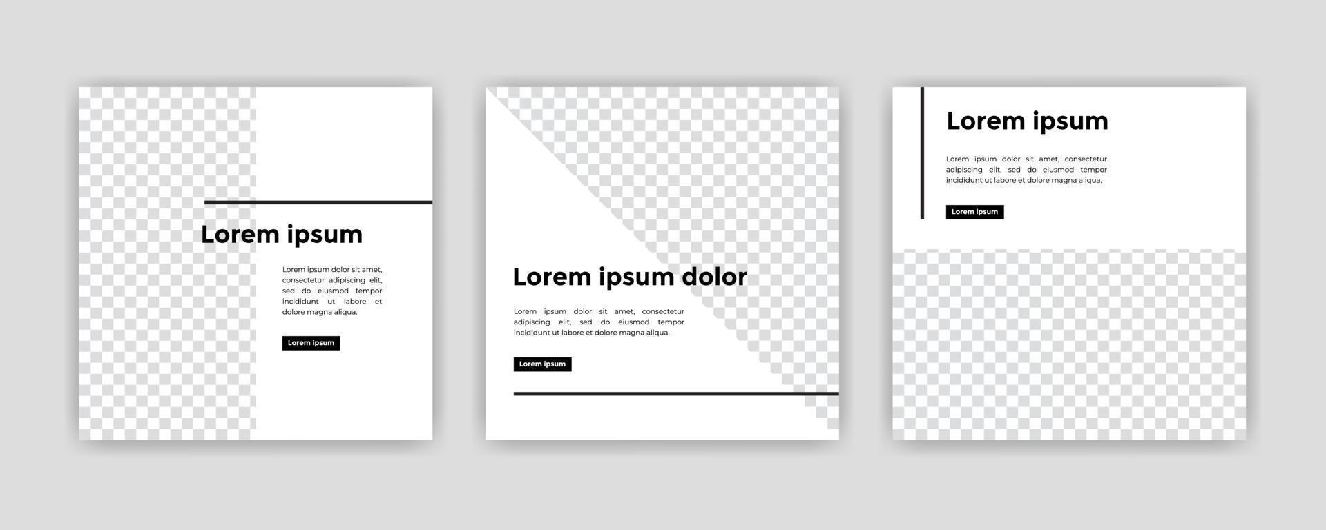 Unique Modern Editable Social Media banner template. Anyone can use this Easy Design Promotion web banner for social media. Modern elegant sales and discount promotions - Vector. vector