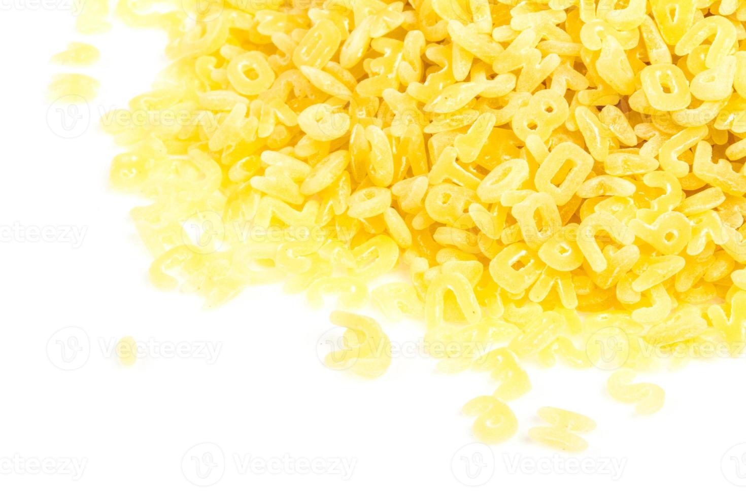 the alphabet pasta photo