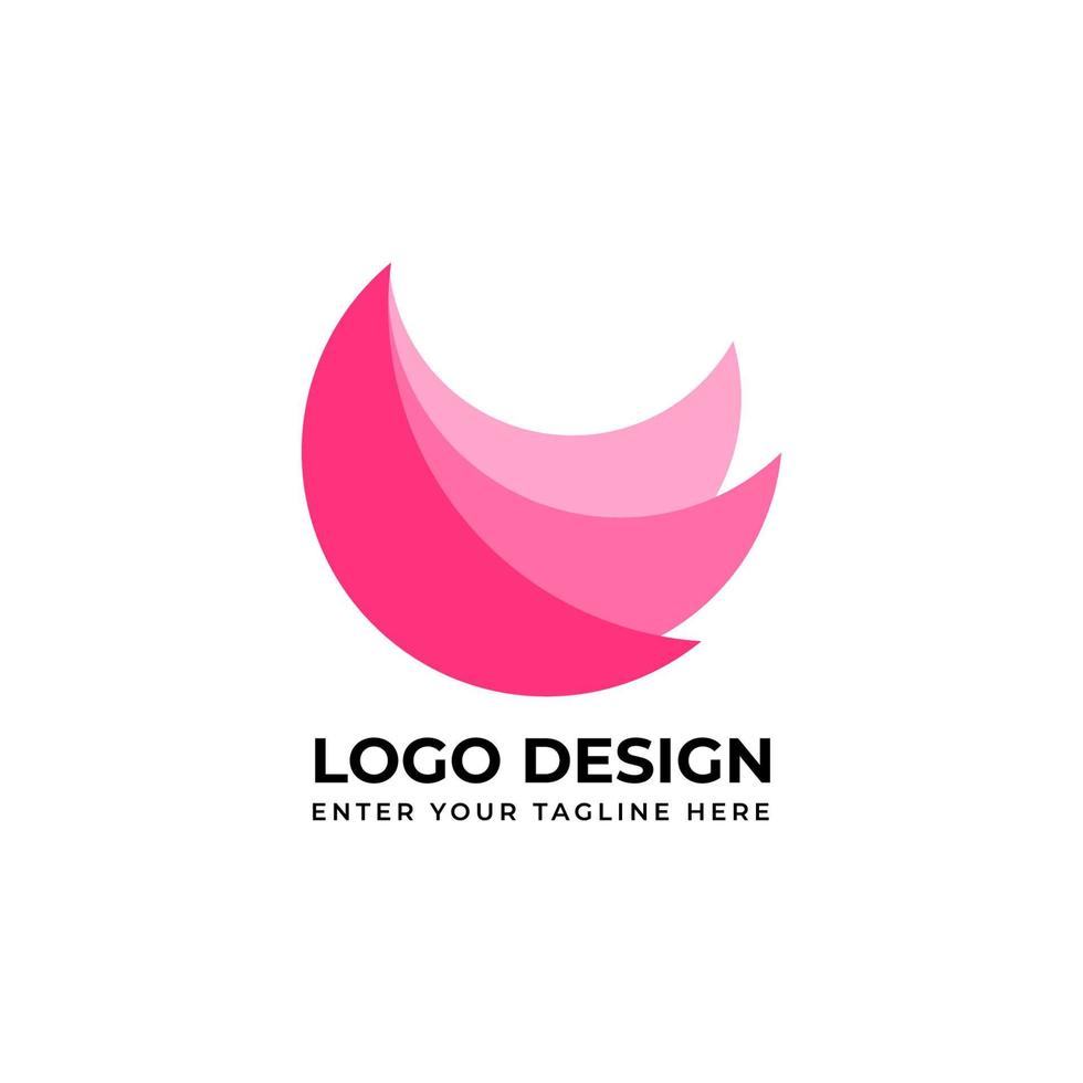 Abstract logo template vector