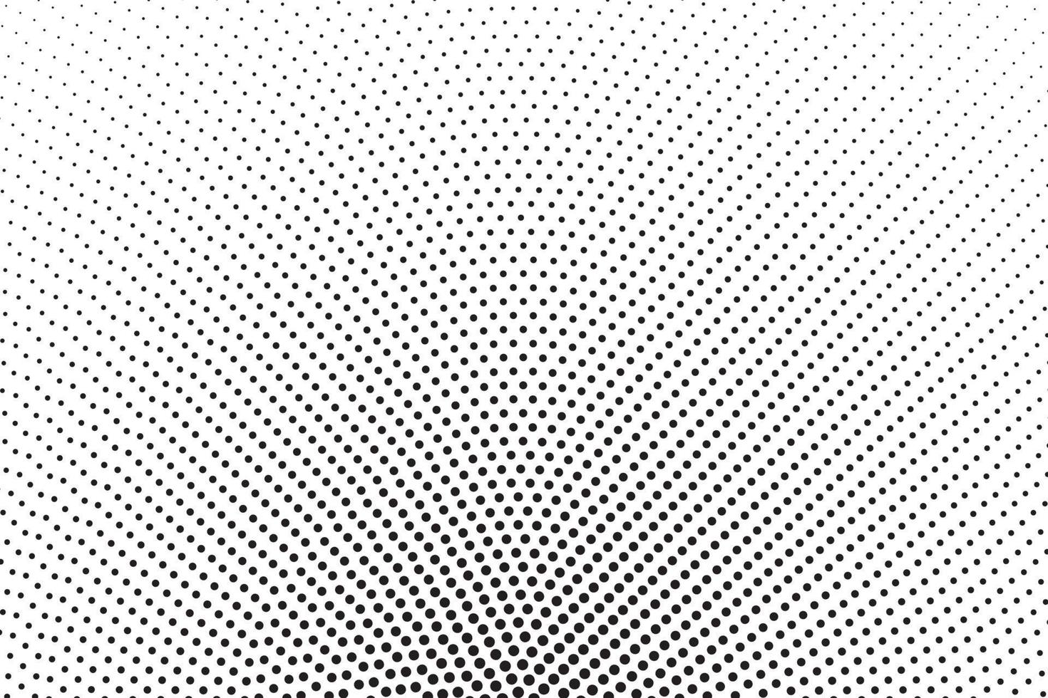 Circular halftone dots vector background
