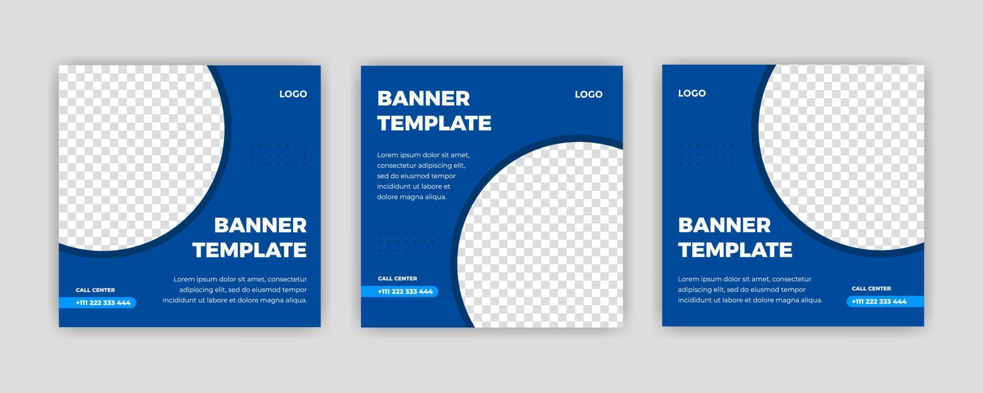 Unique Modern Editable Social Media banner template. Anyone can use this Easy Design Promotion web banner for social media. Modern elegant sales and discount promotions - Vector. vector