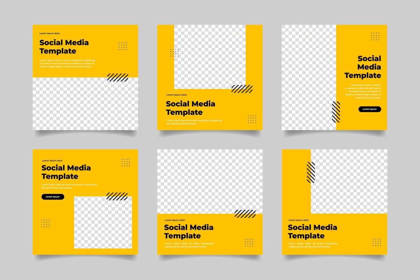 Unique Modern Editable Social Media banner template. Anyone can use this Easy Design Promotion web banner for social media. Modern elegant sales and discount promotions - Vector. vector