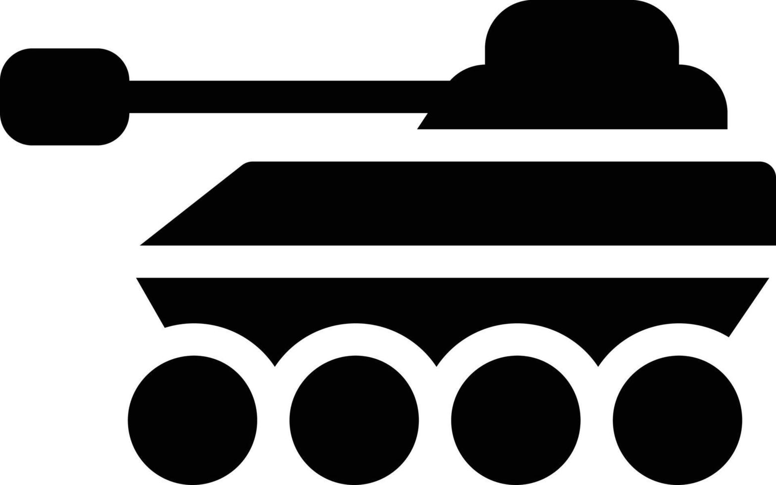 ilustración de vector de tanque militar en un fondo. símbolos de calidad premium. iconos vectoriales para concepto y diseño gráfico.