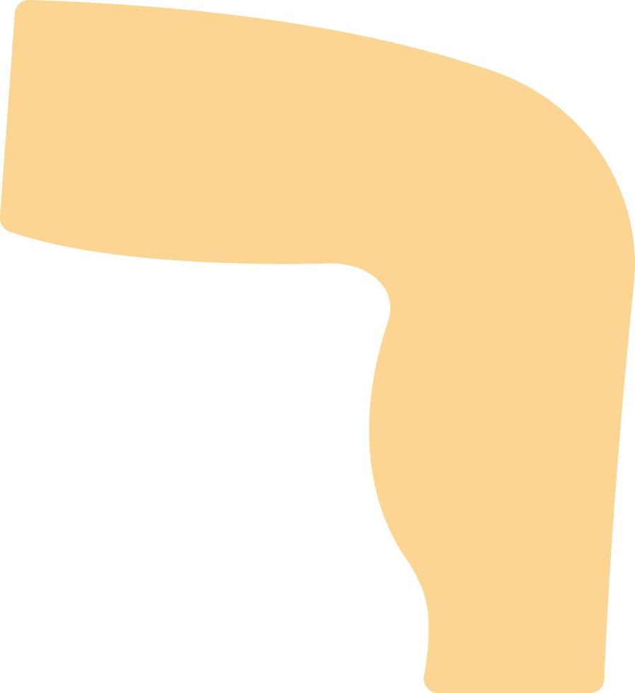 Leg vector illustration on a background.Premium quality symbols.vector icons for concept and graphic design.