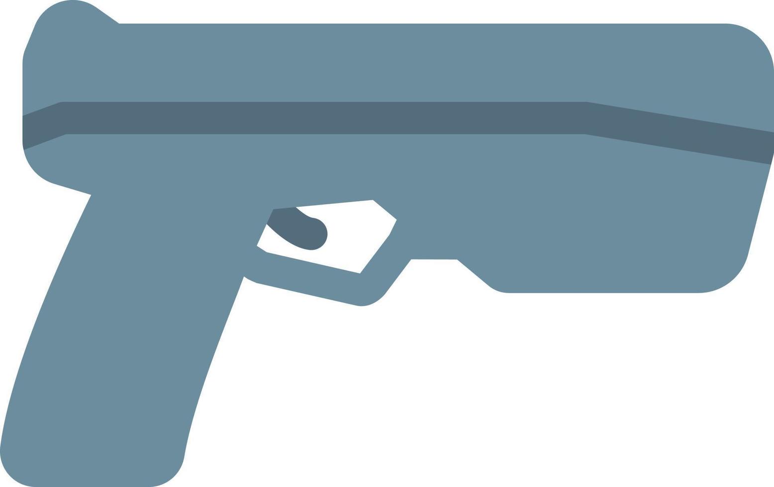 pistol vector illustration on a background.Premium quality symbols.vector icons for concept and graphic design.