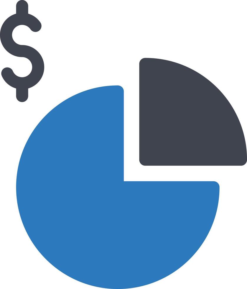 Pie chart vector illustration on a background.Premium quality symbols.vector icons for concept and graphic design.