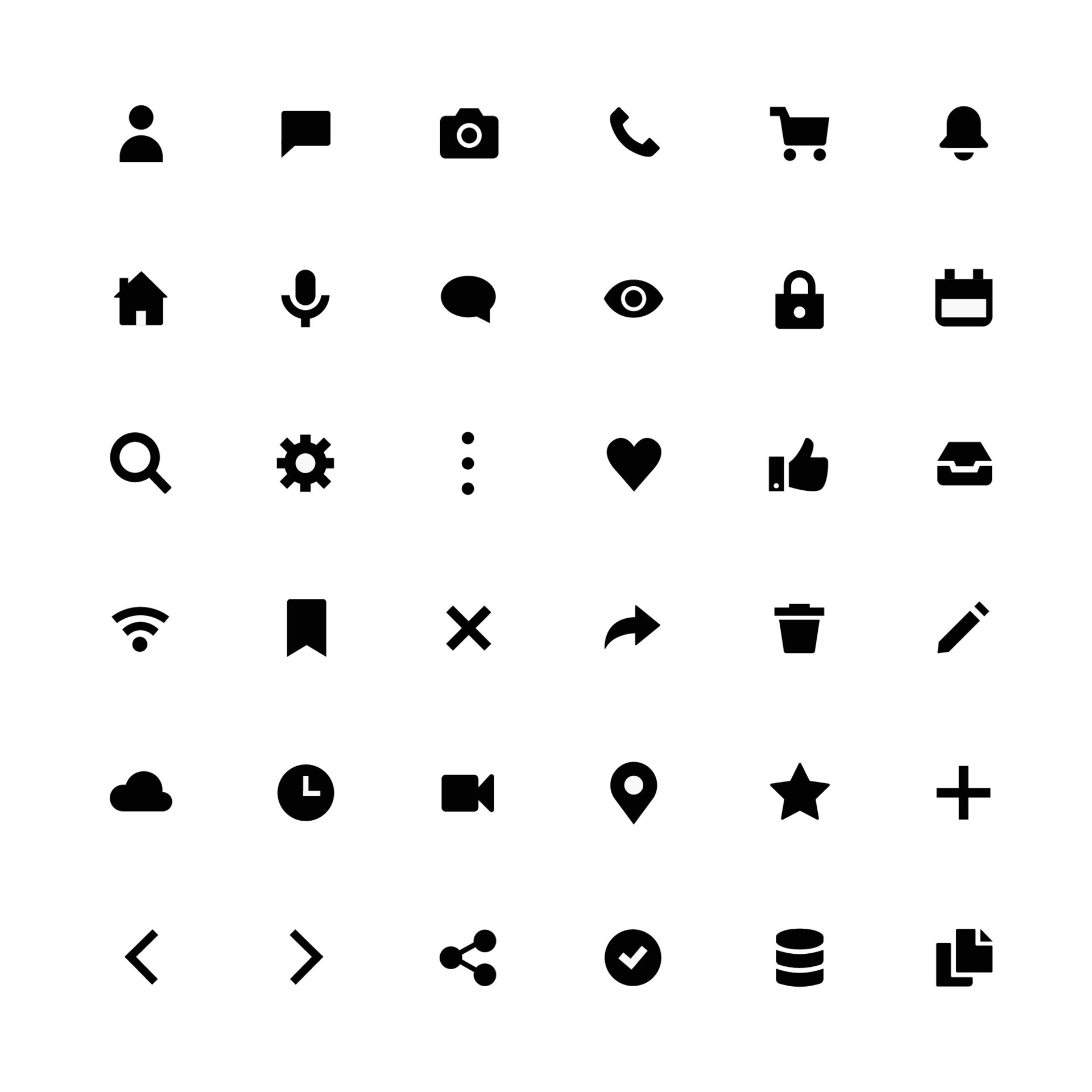  application icon set. Vector illustration 7807922 Vector Art at Vecteezy