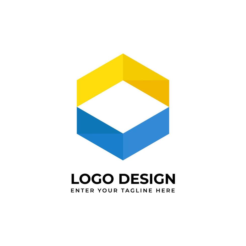 Abstract logo template vector