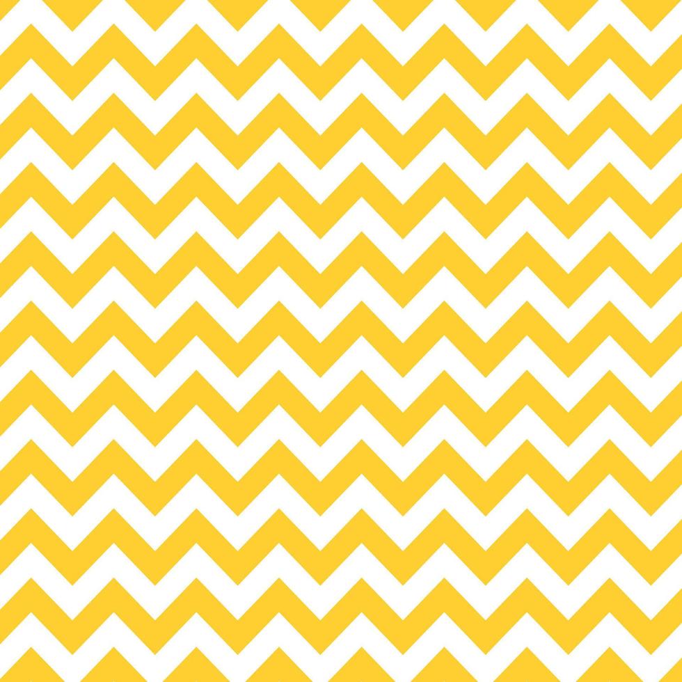 Yellow zigzag pattern with white background. Vector illustration