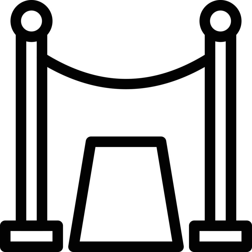 red carpet vector illustration on a background.Premium quality symbols.vector icons for concept and graphic design.