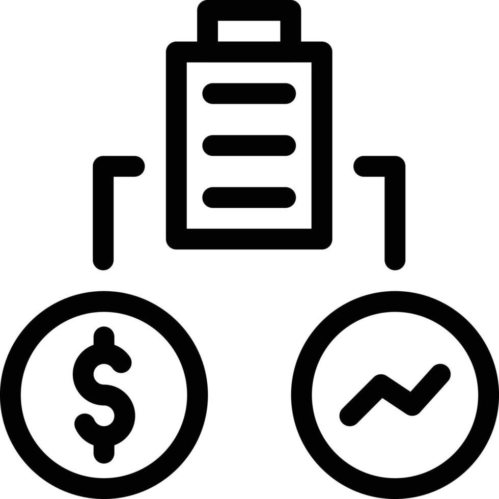 ilustración de vector de finanzas en un fondo. símbolos de calidad premium. iconos vectoriales para concepto y diseño gráfico.